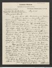 Nachlass Franz Steindachner, Brief von W. J. Holland an Franz Steindachner (21.08.1911), Inv.Nr. 235.07, Seite 1